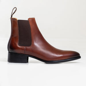 Byron High Heel Boot - Brown