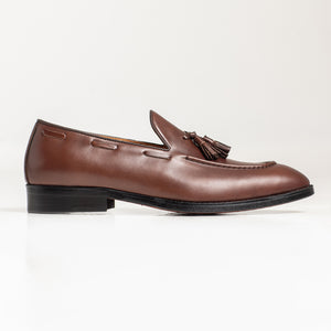 Beaver Tassel Loafer - Brown