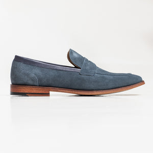 Duke Suede Loafer - Blue