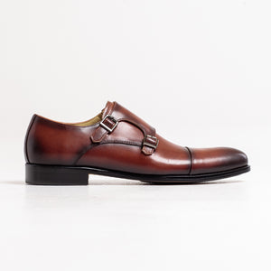 Logan Monk Strap - Coffee/Brown
