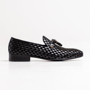 Mocada Tassel Loafer - Black