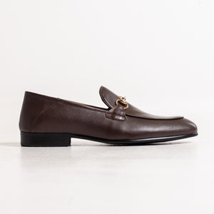Russell Buckle Loafer - Coffee Brown
