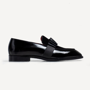 Vegas High Gloss Slip on - Black
